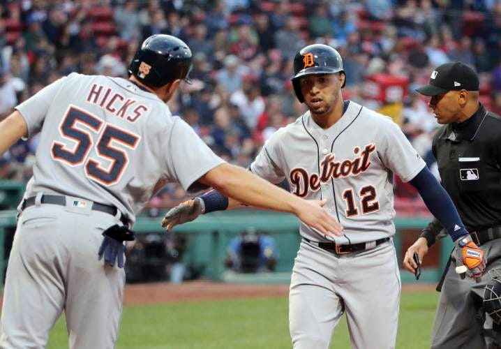 Tigers 5, Red Sox 0: Detroit's Iglesias homers, drives in 4 runs