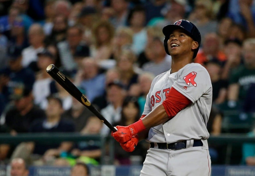 Xander Bogaerts J.D.Martinez home runs Red Sox Mariners