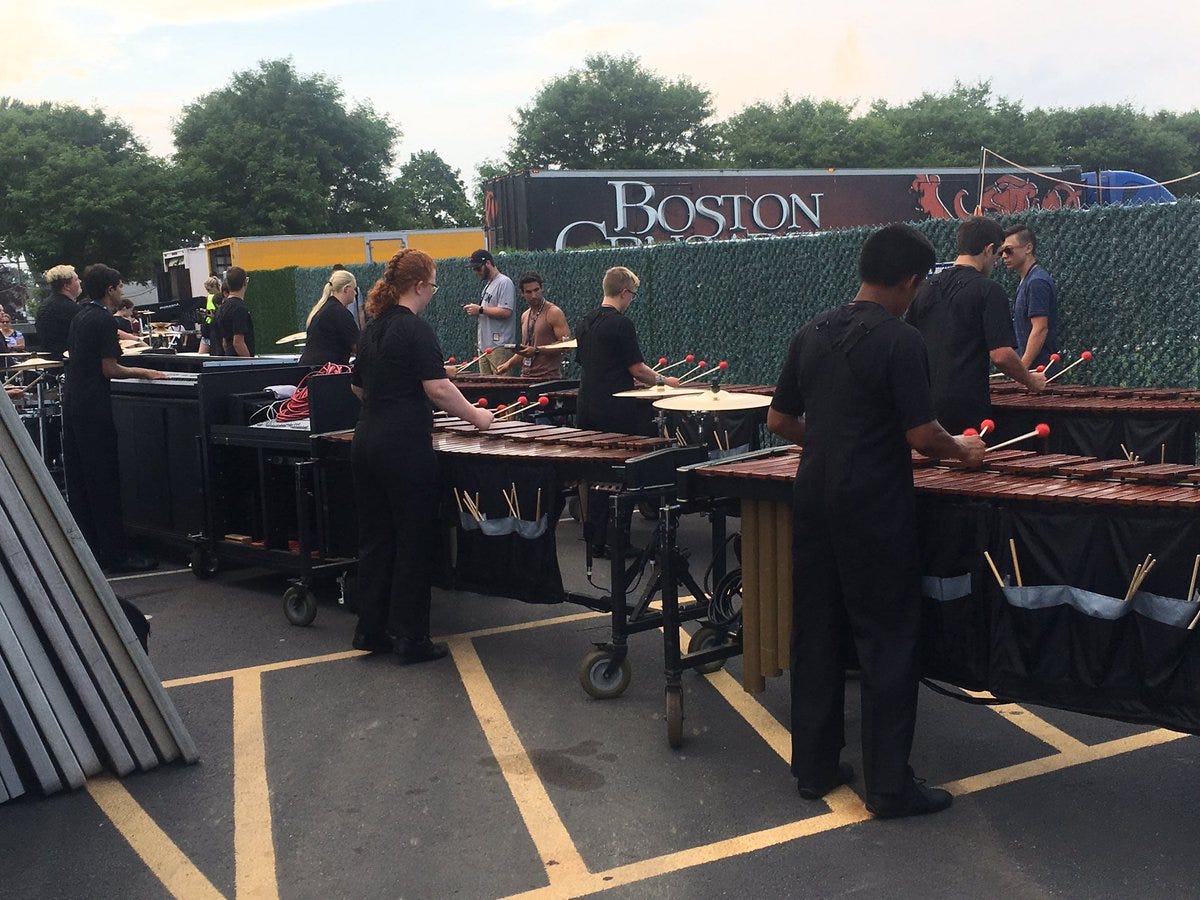 Drum and Bugle Corps Competition held in Cranston