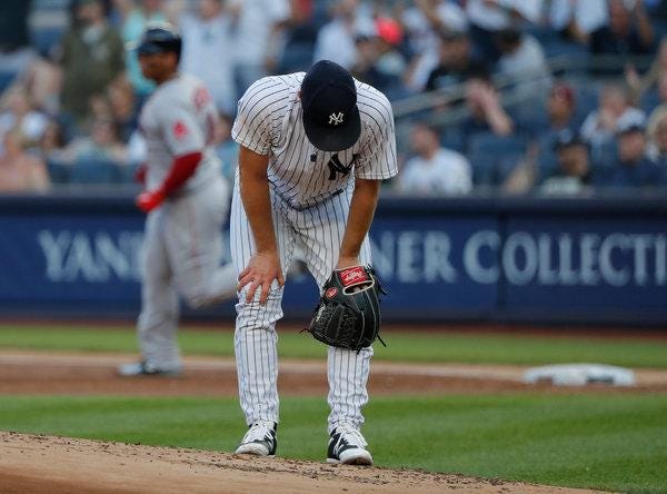 Justin Smoak clubs two homers, including go-ahead grand slam, as Yankees  fall 7-4 to Blue Jays – New York Daily News