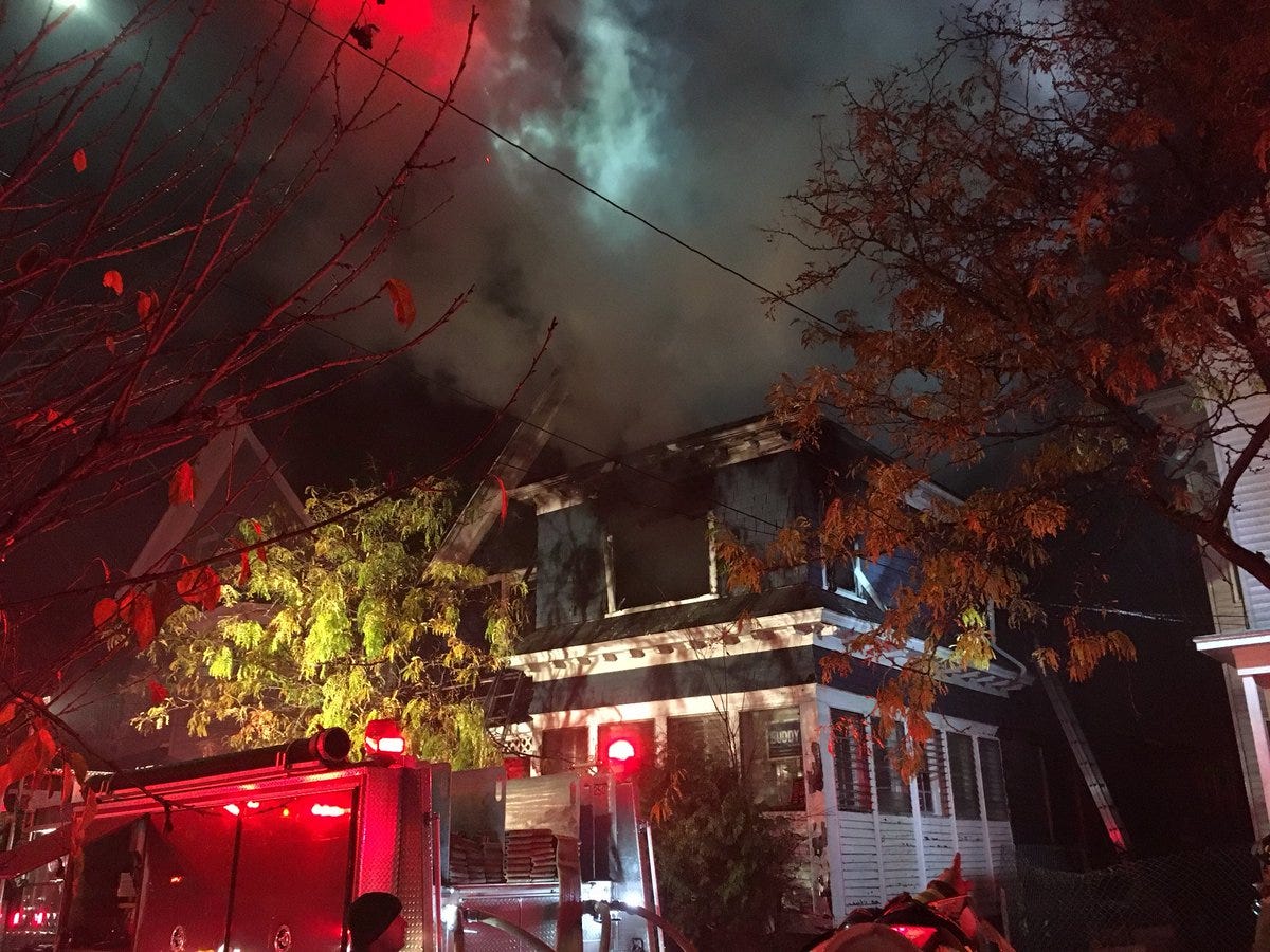 Fire destroys vacant home in Providence