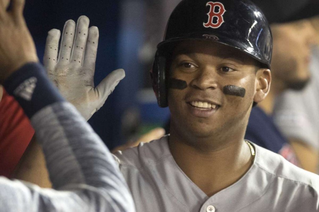 Rafael Devers breaks out big-time in Pawtucket debut - The Boston