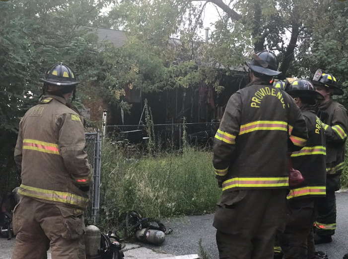 House fire in Providence believed to be caused by propane tank e