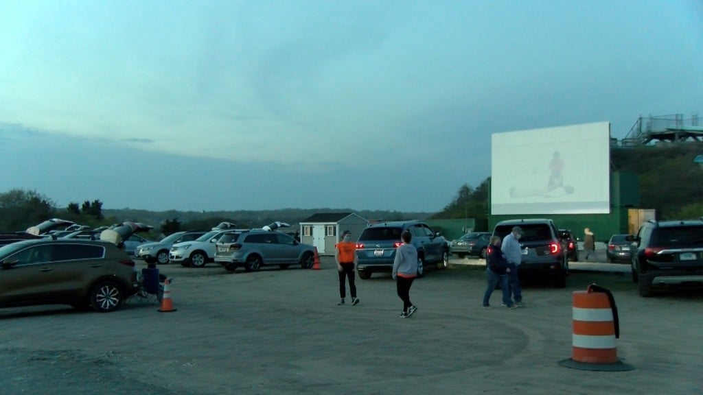 Misquamicut Drive In Opens To Sold Out Crowd