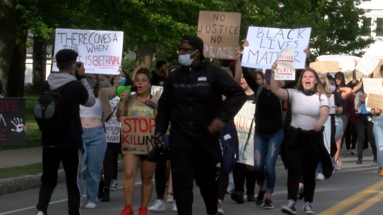 New Bedford protesters gather for fifth straight day of demonstrations ...