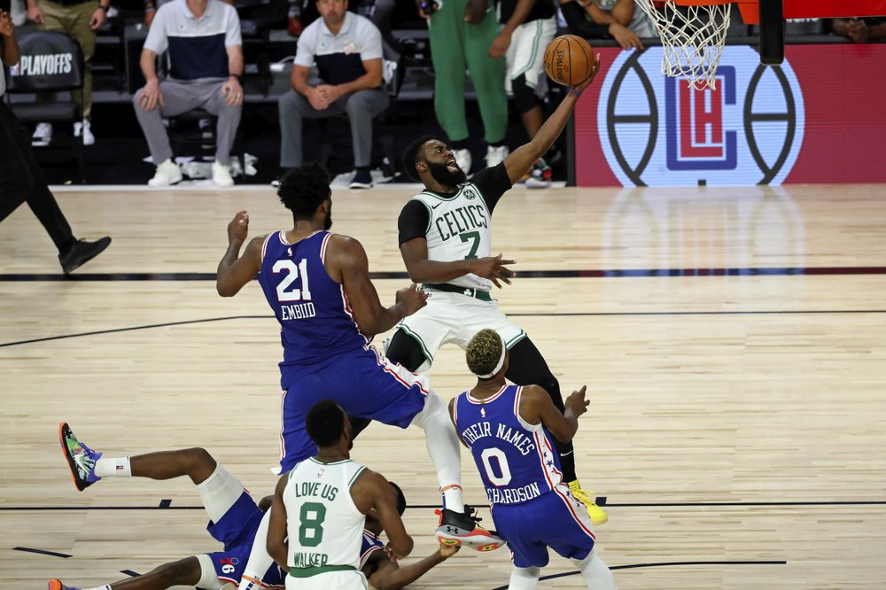 Late Run Pushes Celtics Past Sixers In Game 3 Boston Takes 3 0 Series Lead Abc6