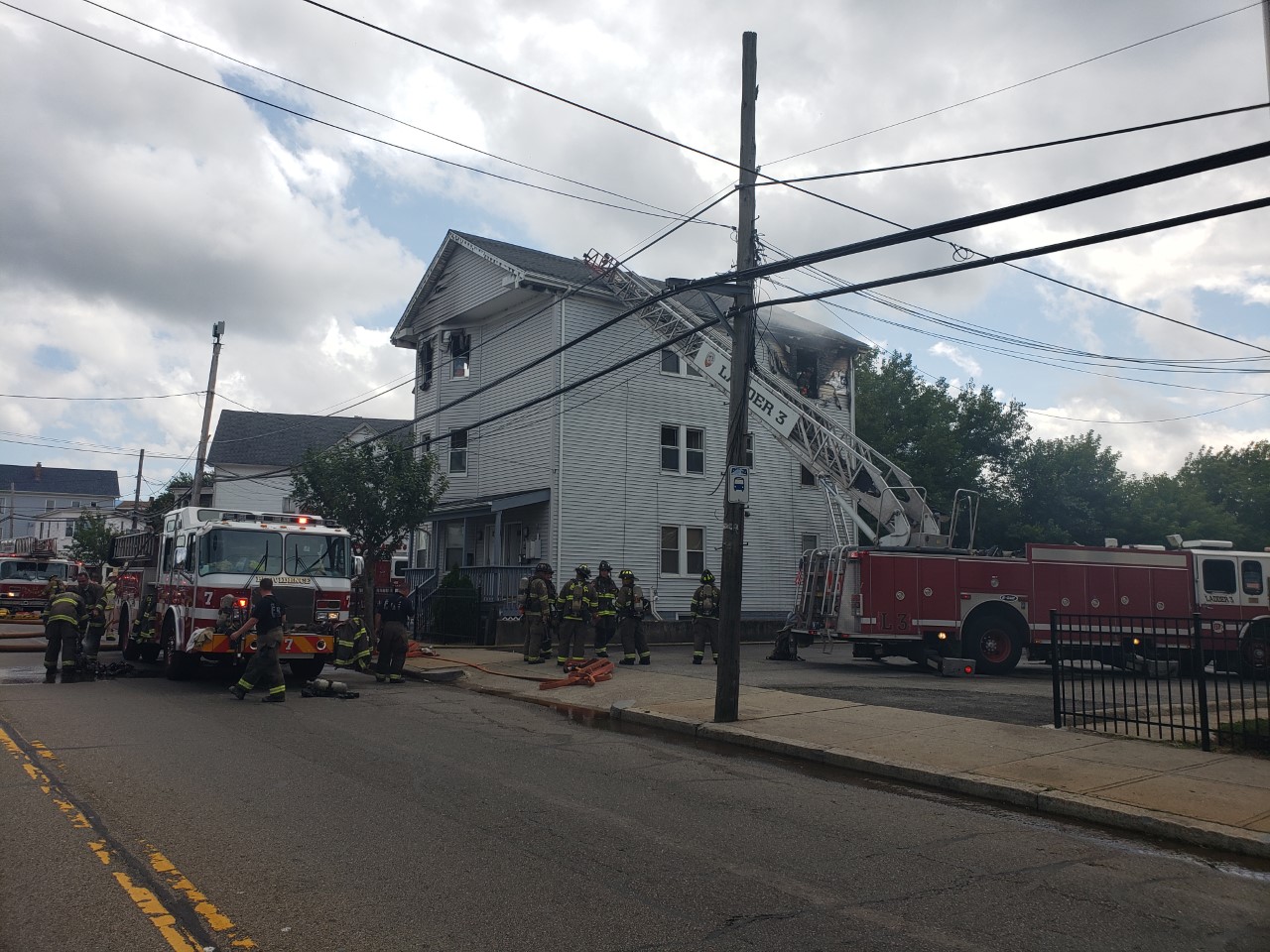 Firefighters battle house fire in Providence ABC6