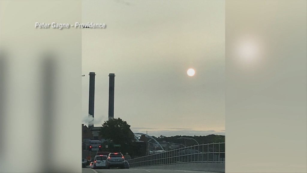 Smoke Visible From West Coast Wildfires, Ground Level Air Quality Unaffected