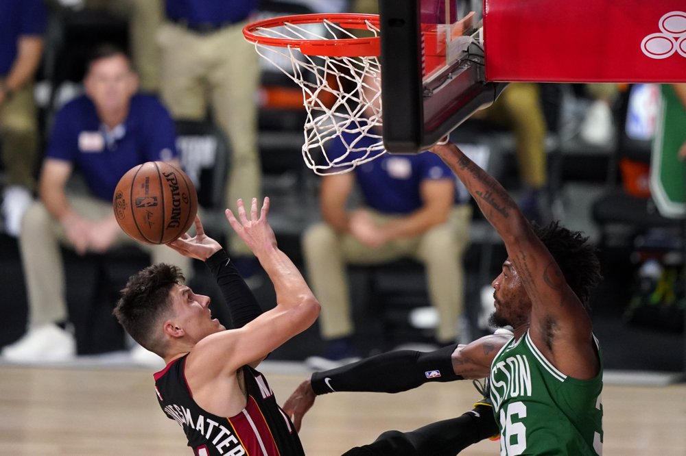 Tyler Herro's 37 points lifts Heat over Celtics, move a game from NBA Finals