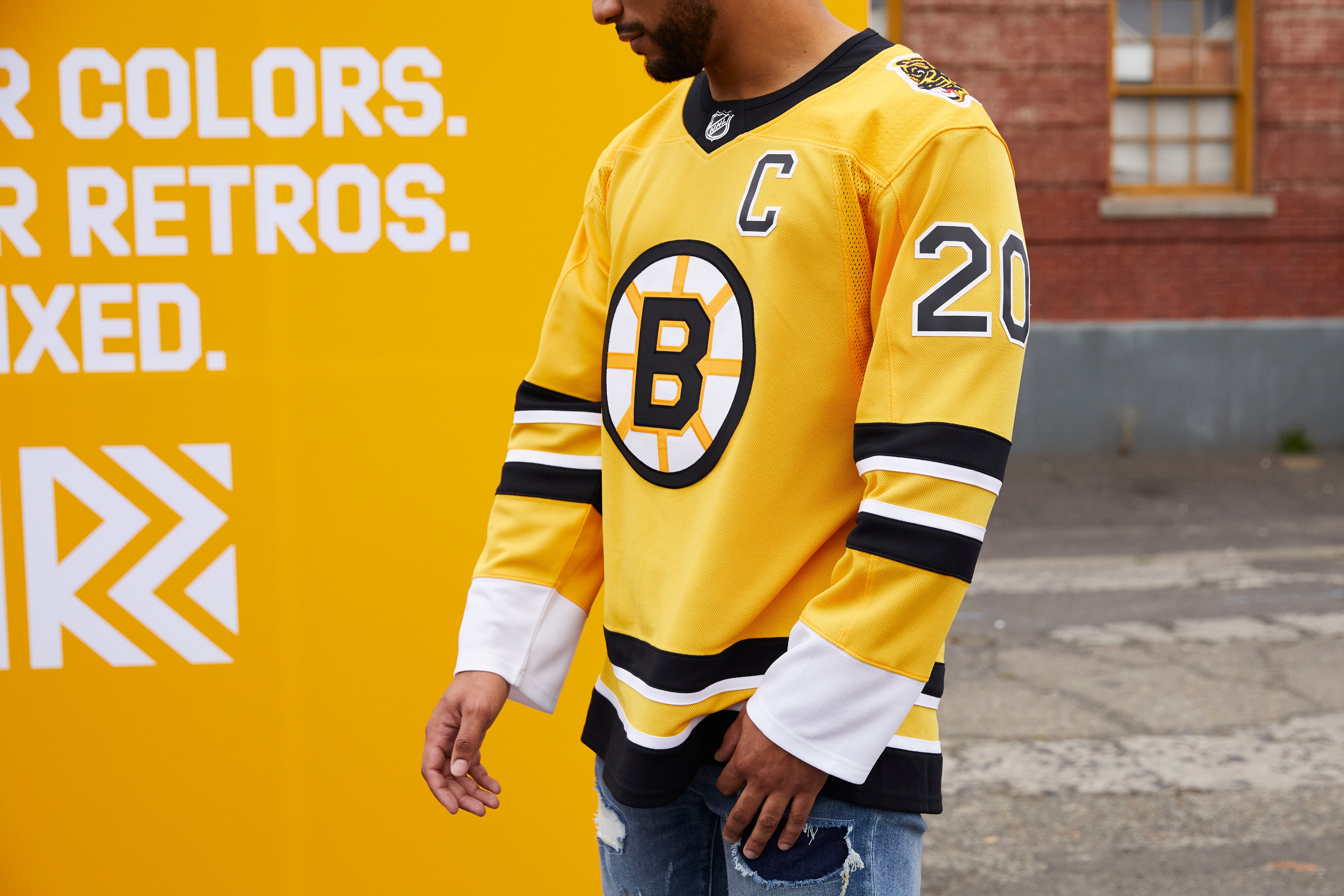 First look at Bruins' 'reverse retro' jersey reveals twist on