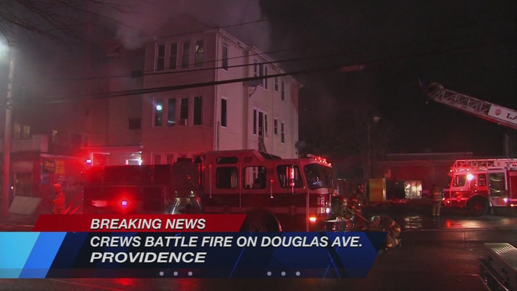 3 Alarm Fire Douglas Ave Pvd