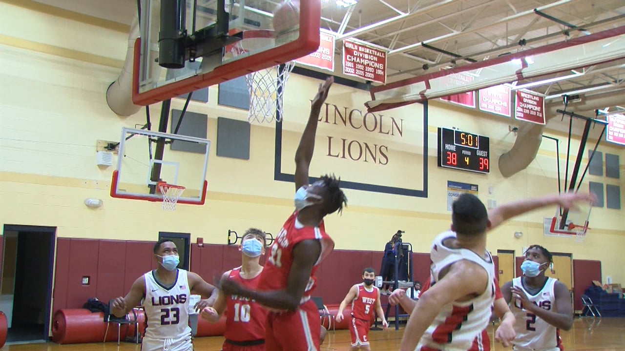 Cranston West Boys' Basketball Gets First Win of the Year | ABC6