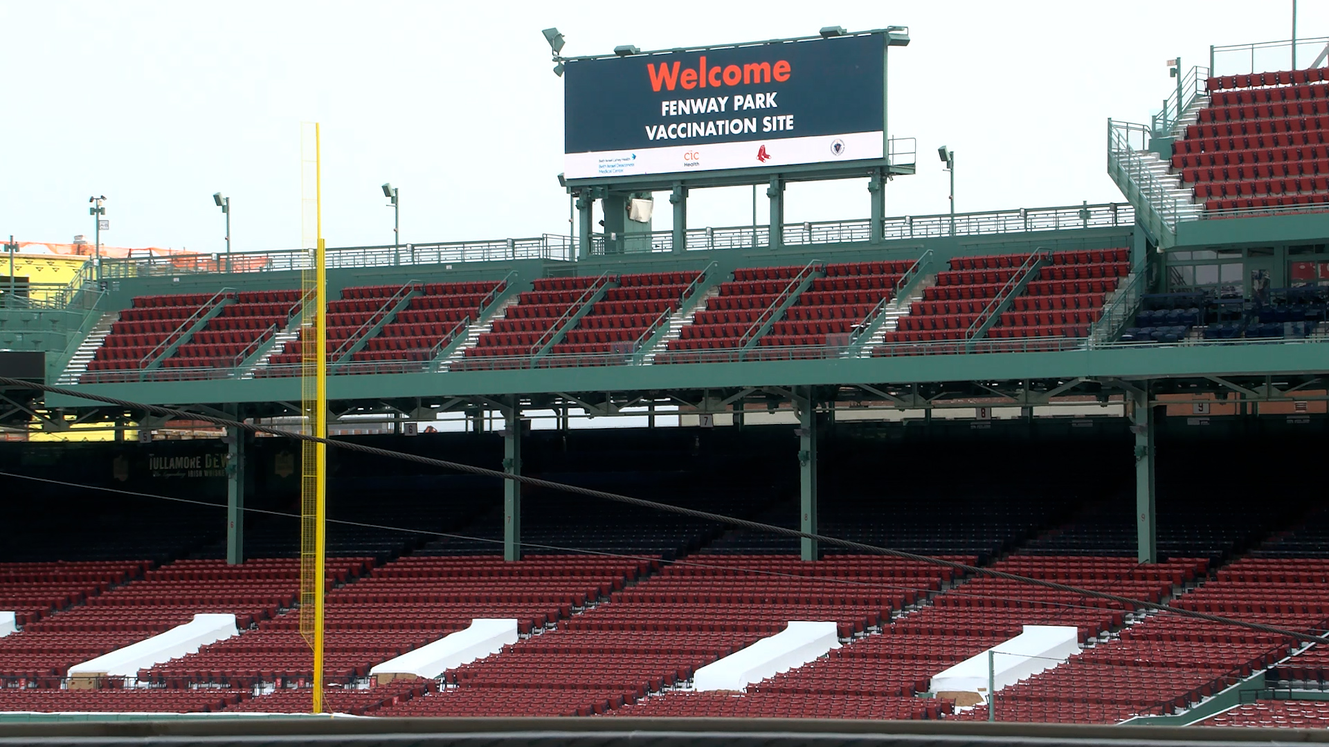 Fenway Park mass COVID-19 vaccination site now open