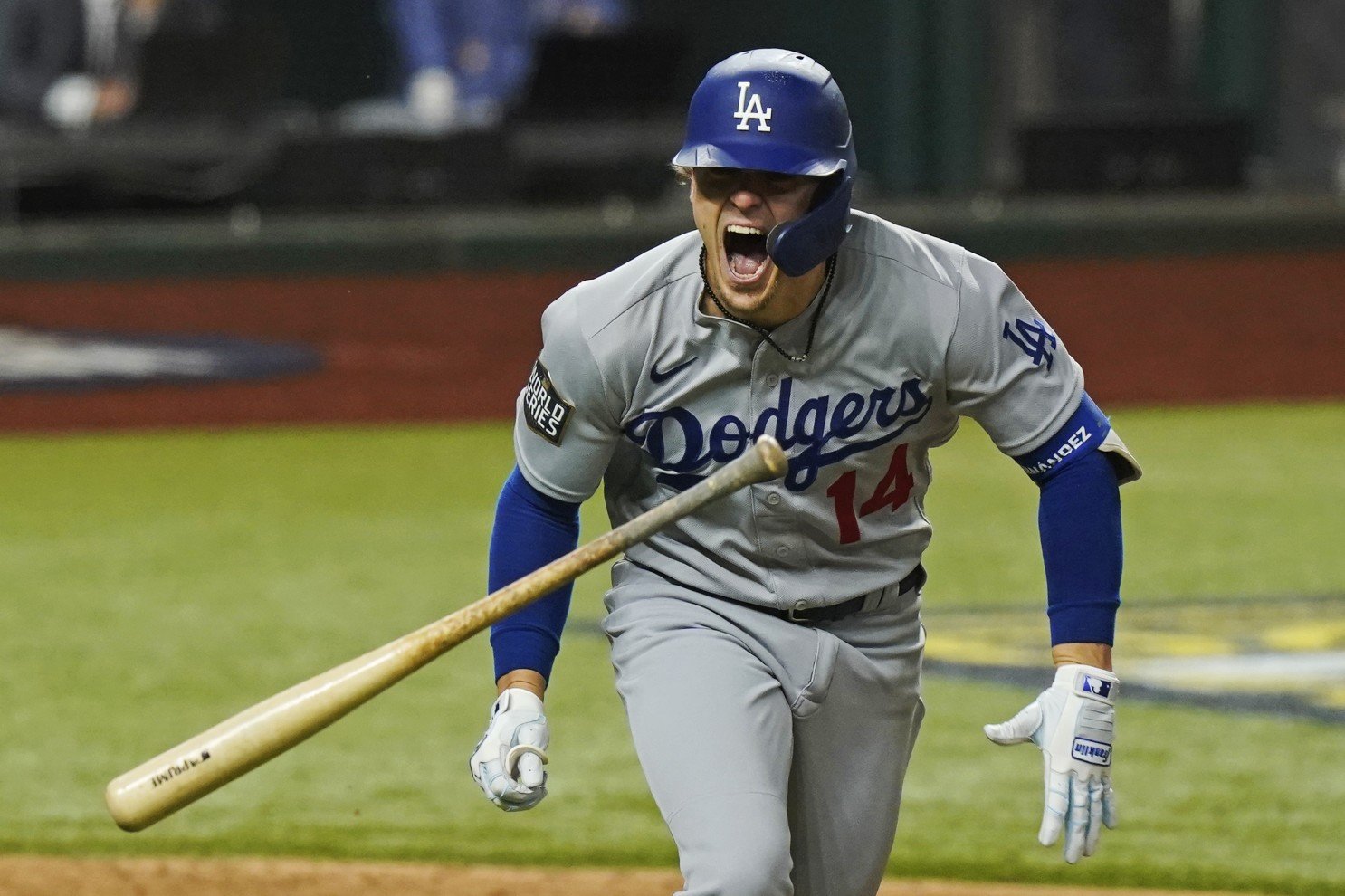 Men's Los Angeles Dodgers Enrique Hernandez 14 2020 World Series