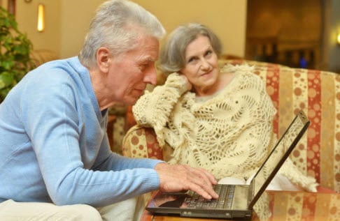 Elderly Computer User