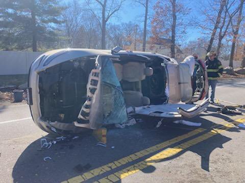 One taken to hospital after crash in Seekonk | ABC6