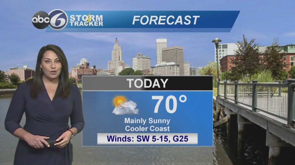 Warm Today, Cooler At The Coastline