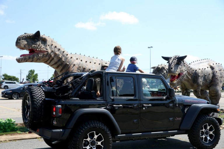 jurassic experience gillette stadium