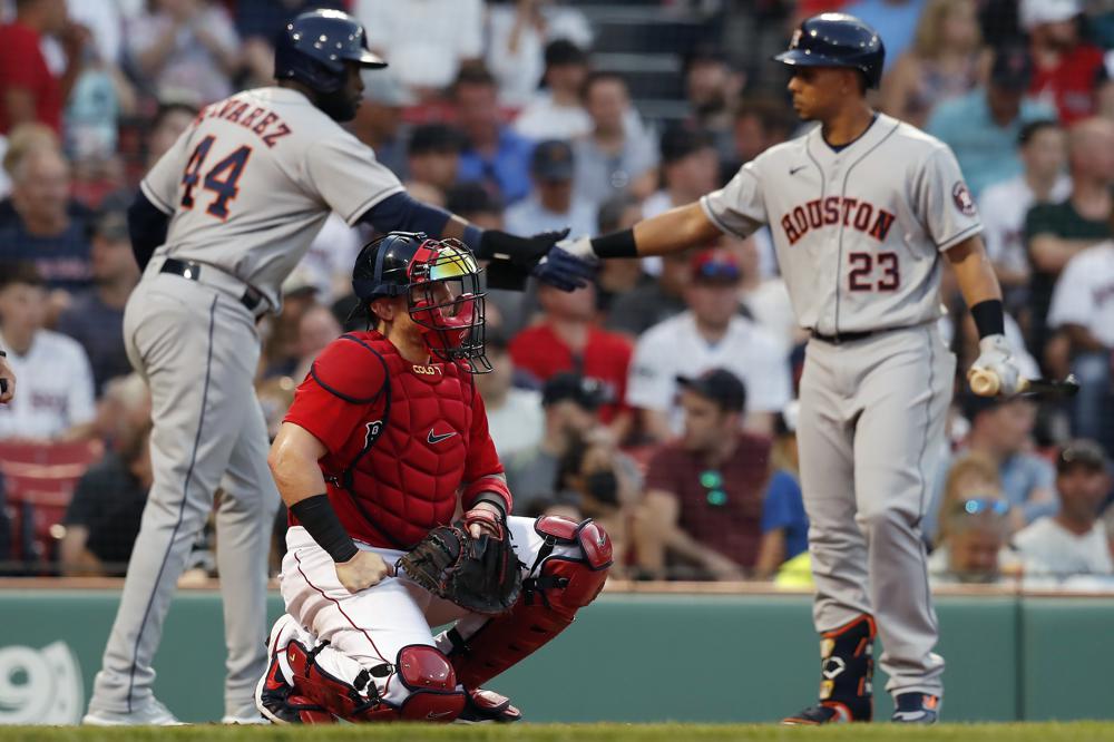 Astros Swing Past Red Sox Again Wednesday 