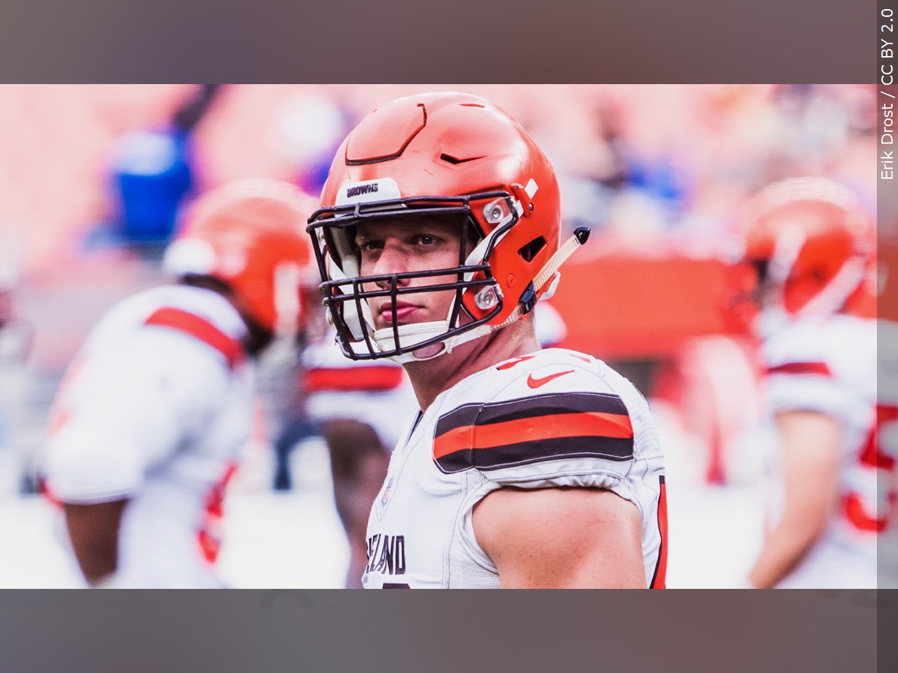 Carl Nassib- Supporting LGBTQ- Favorite Football Player Essential