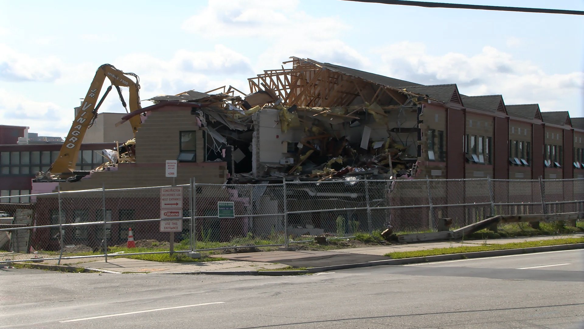 'It's the end of an era' Demolition of old East Providence High School
