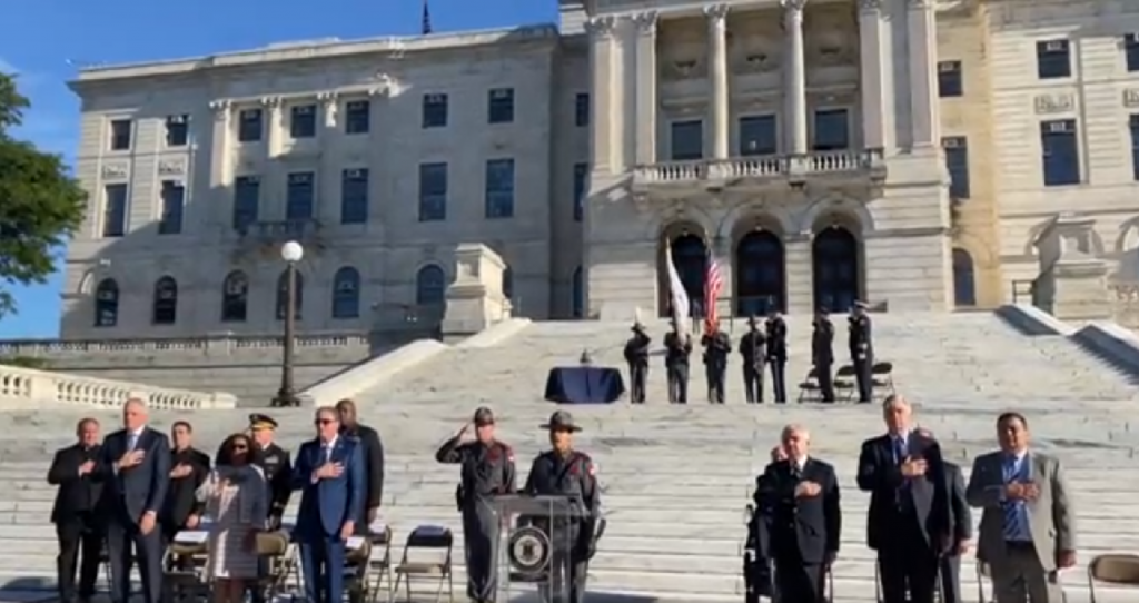 9/11 Remembrance Ceremony at the Rhode Island State House