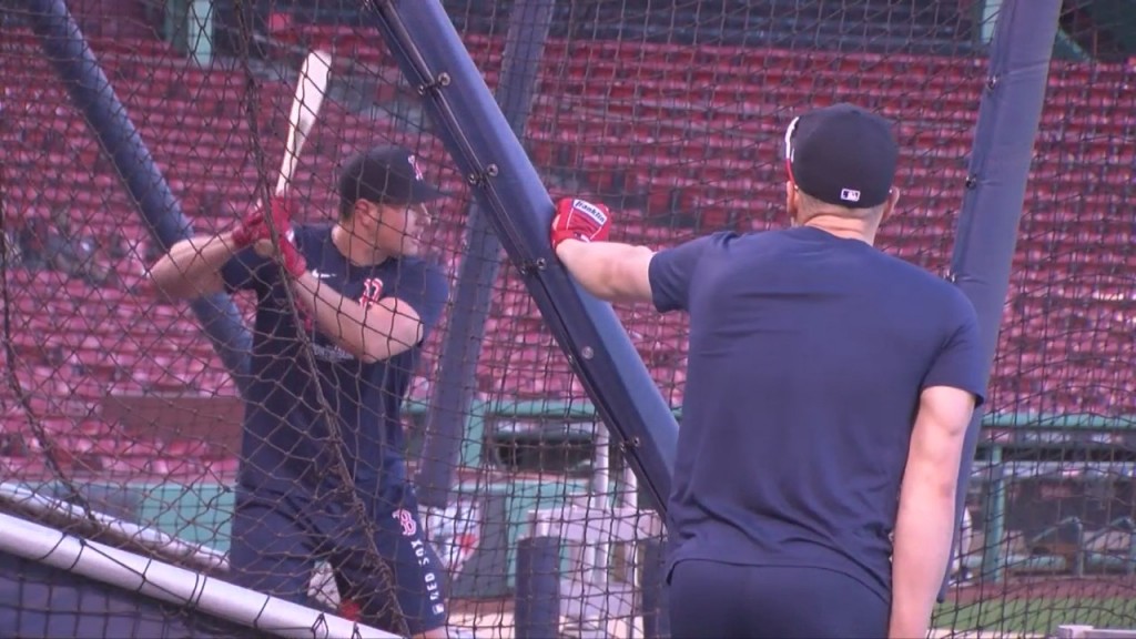 Red Sox Work Out Wednesday In Preparation For Alcs