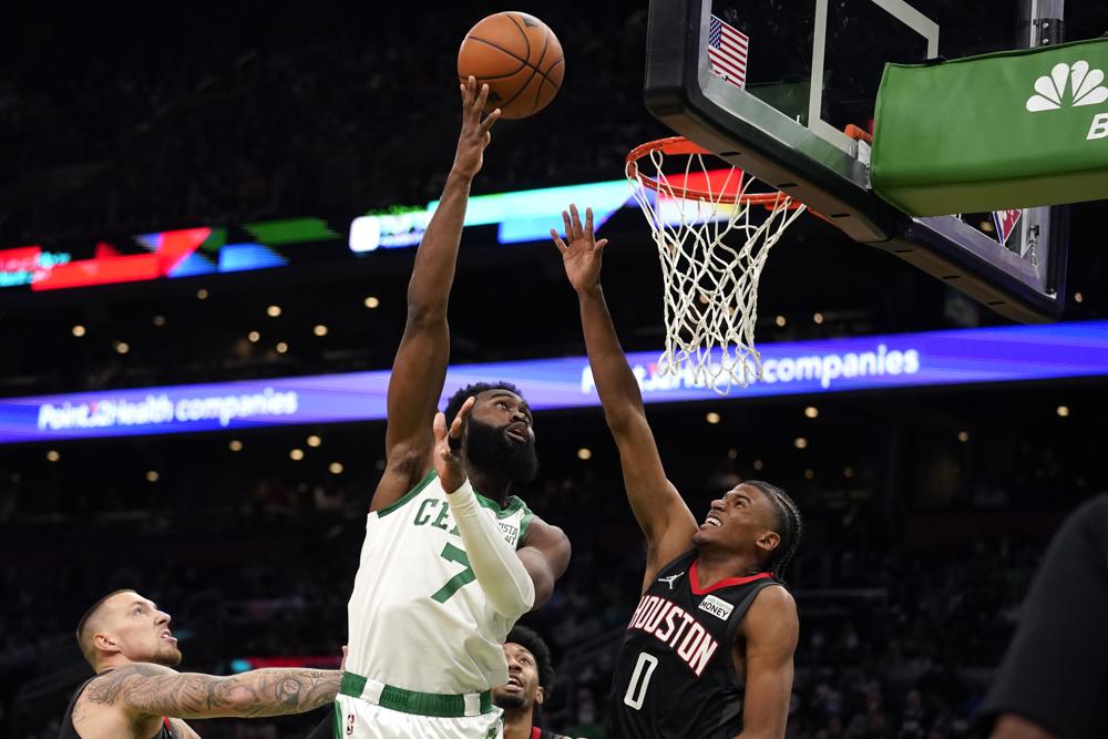 Celtics' Jaylen Brown will make return, available for Monday's game against  Rockets 