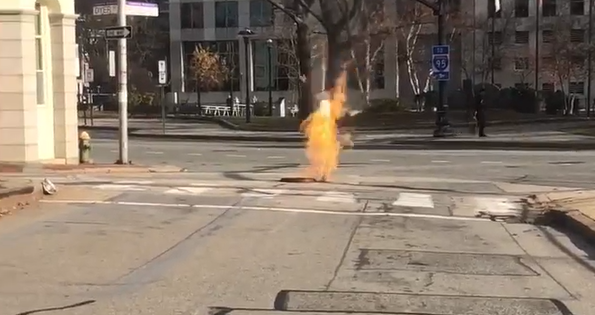 Manhole Fire