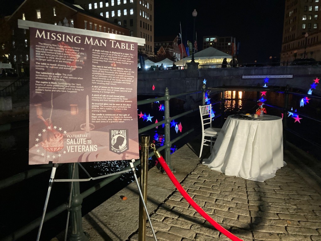Missing Man Table At Waterfire