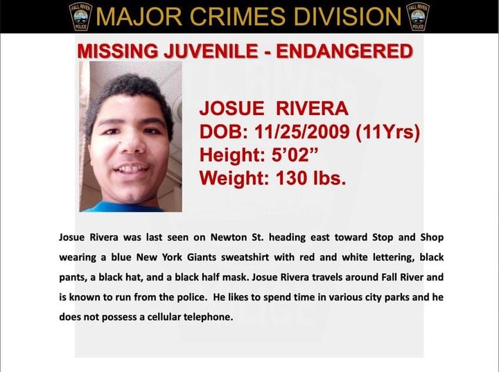 Josue Rivera Missing Person
