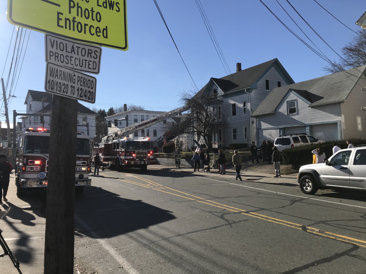 Four hospitalized following house fire in Providence ABC6