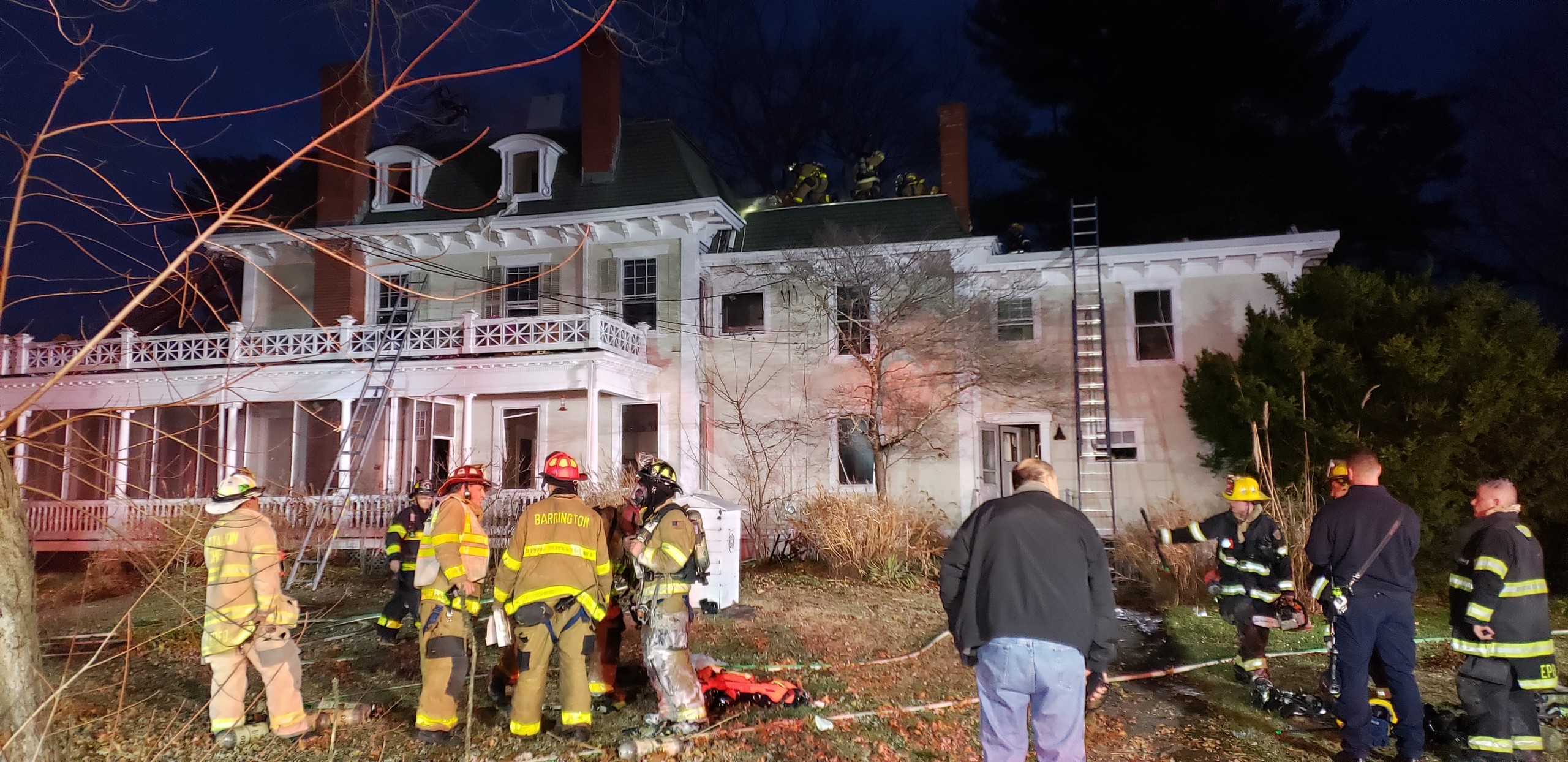 Home damaged in Barrington fire | ABC6 