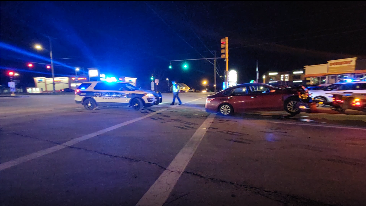 Swansea police respond to accident at Route 6 to Route 136 intersection