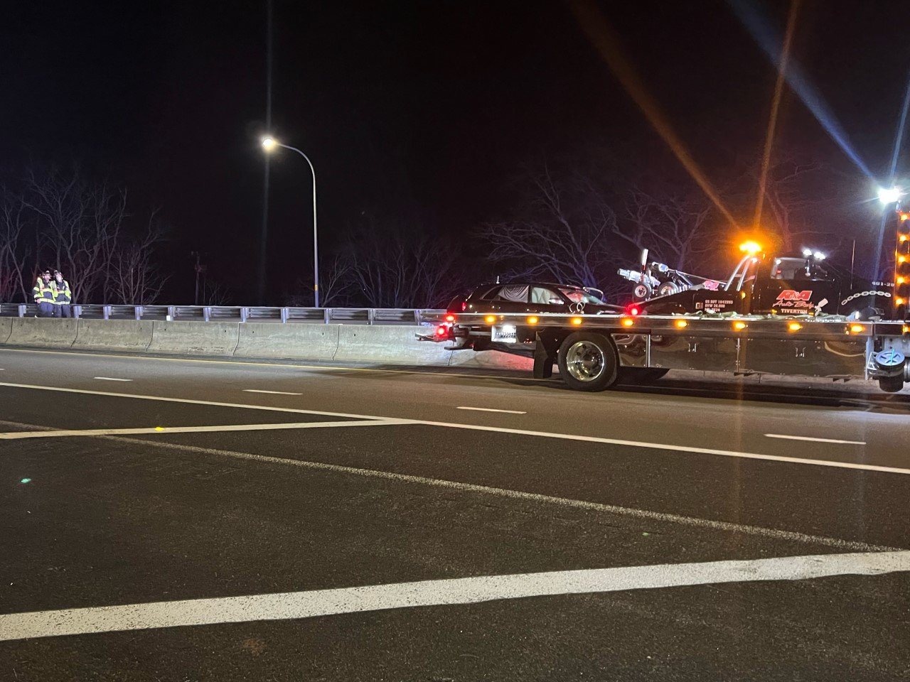 Crash in Portsmouth leaves vehicle flipped on its side ABC6