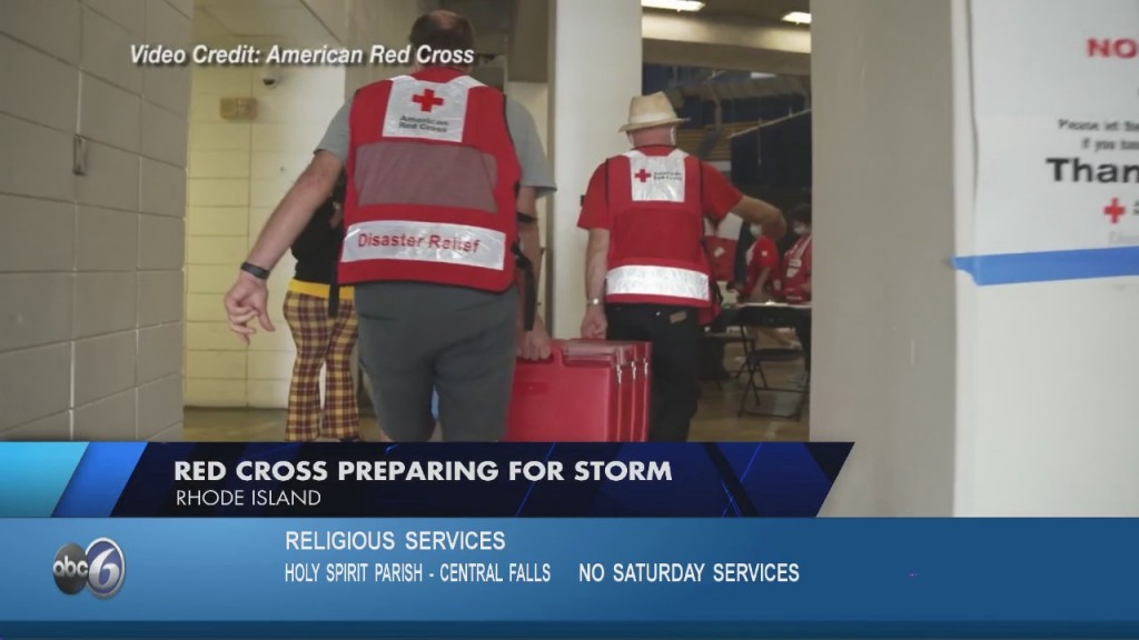 American Red Cross On Standby To Open Shelters If Needed During Storm