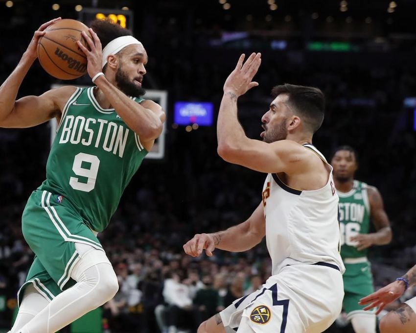 Derrick White Impressive in Celtics Debut, Boston Wins Seventh Straight ...