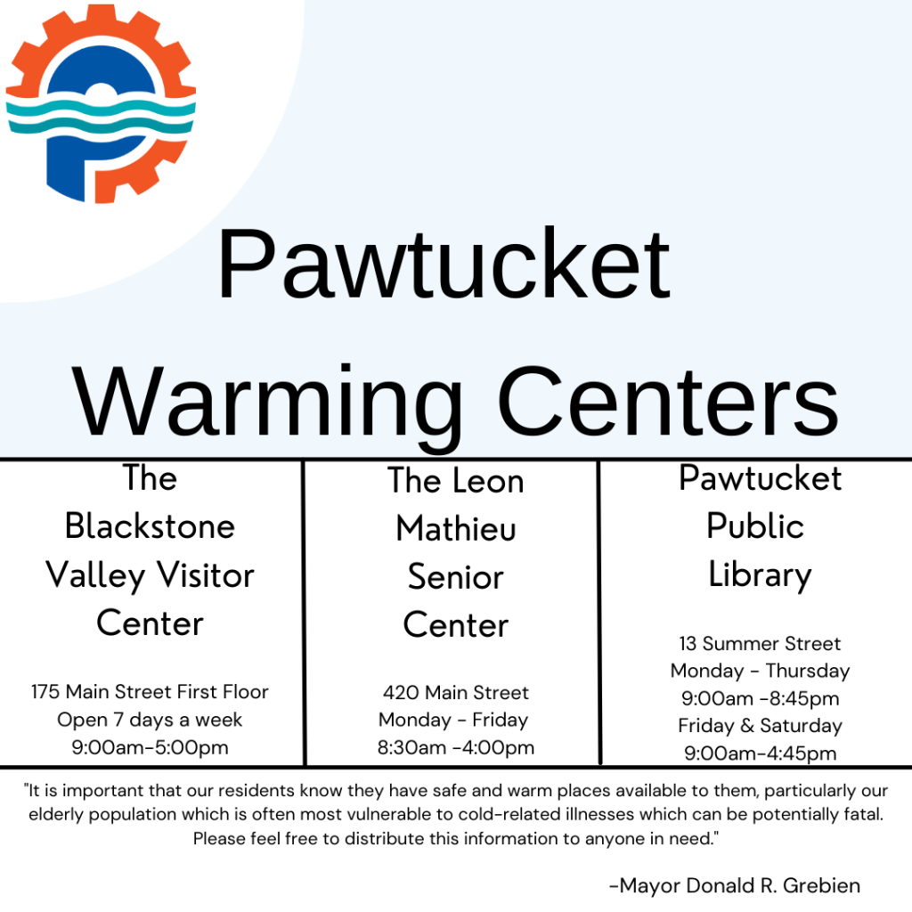 Pawtucket Warming Centers
