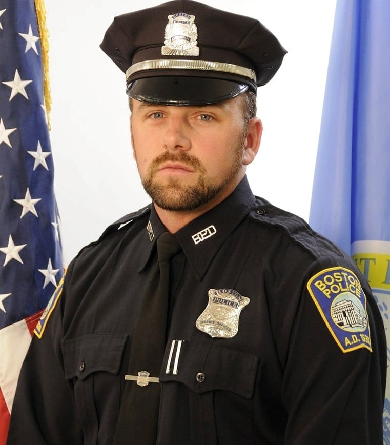 Officer John Okeefe From The Boston Police Department Facebook