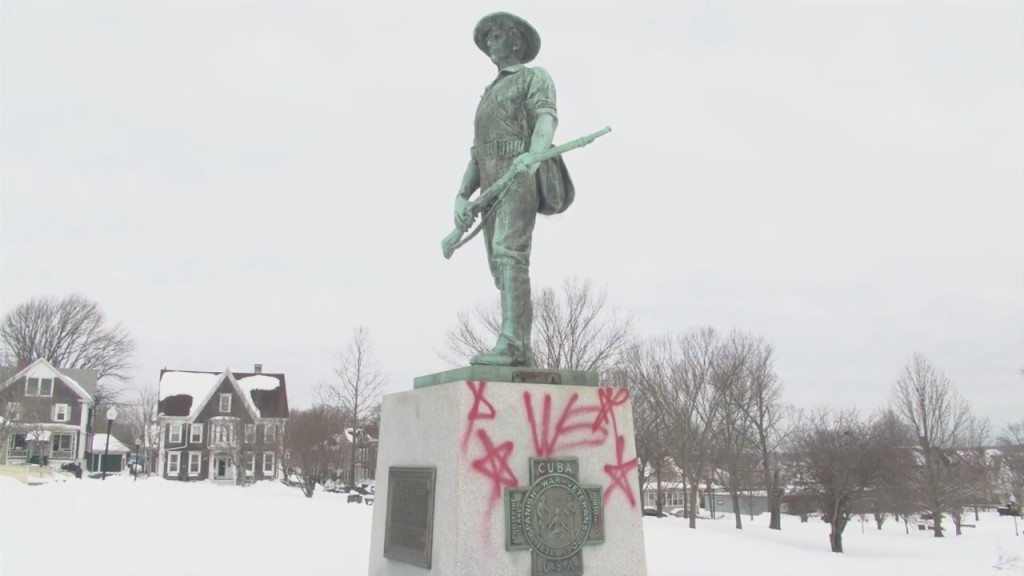 Darren Botelho New Bedford War Memorial Vandalized