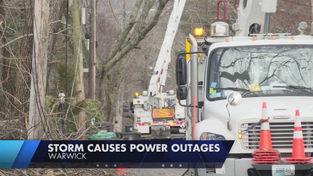Overnight Strong Winds Knock Out Power In Warwick