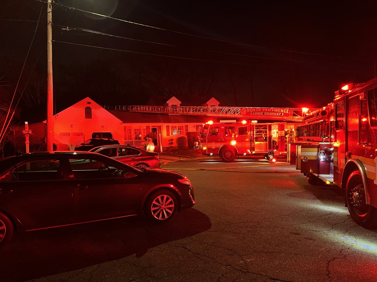 Crews tackle heavy fire in North Providence home ABC6