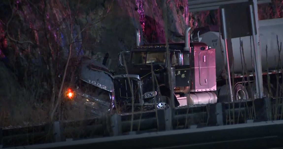 Mass. State Trooper Killed After Cruiser Struck By Oil Tanker In ...