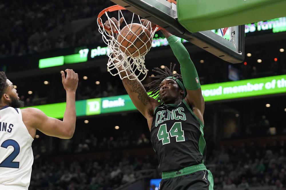 Celtics Center Robert Williams Sidelined With Torn Meniscus In Left ...