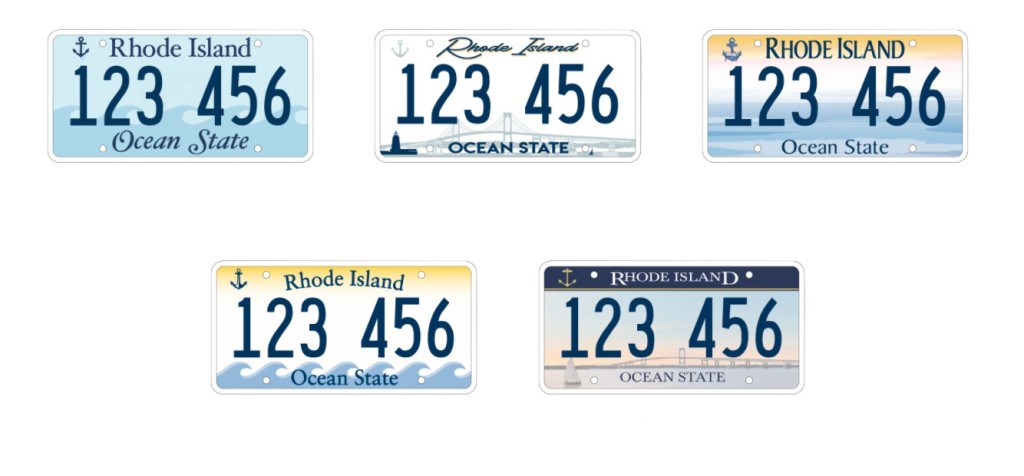 New Ri License Plates