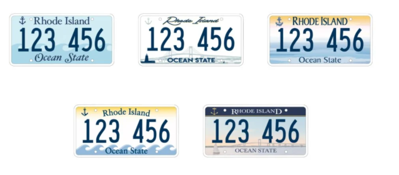 License Plate Finalists