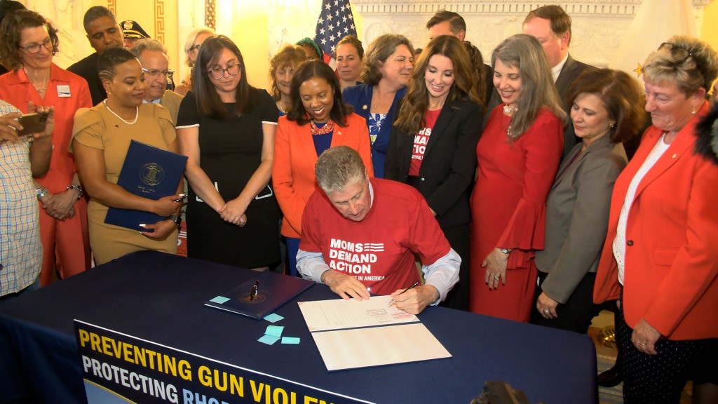 Dan McKee Signs Gun Laws