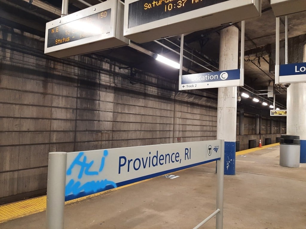 Amtrak Vandalism