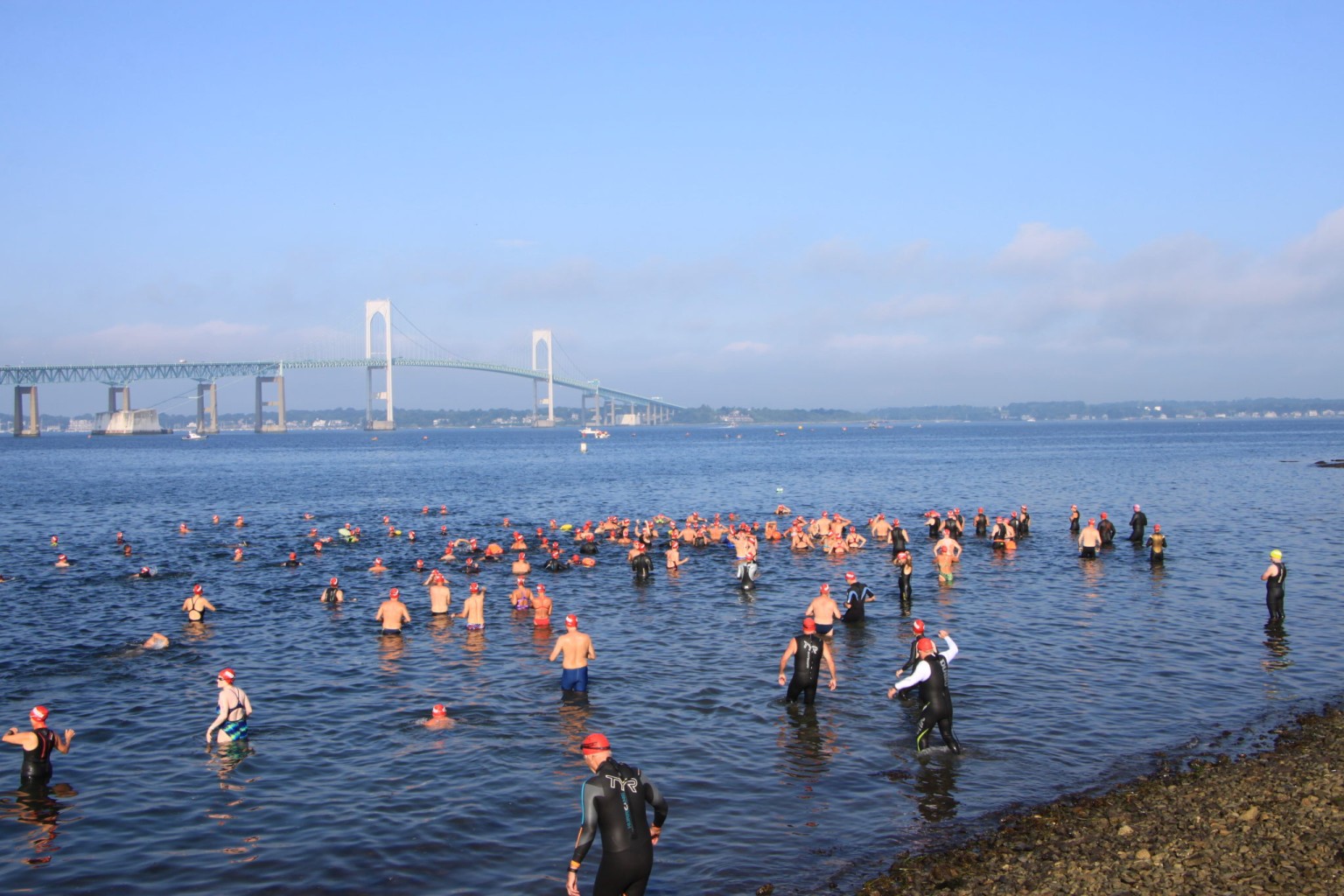 Hundreds swim at 46th Save The Bay's fundraiser in Newport ABC6