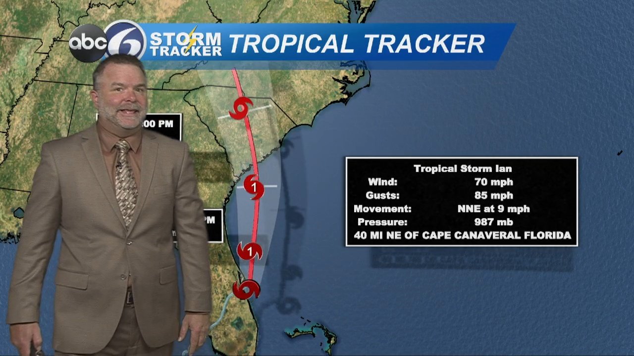 Another Nice Tomorrow, Impacts of Ian Continue for the Carolinas